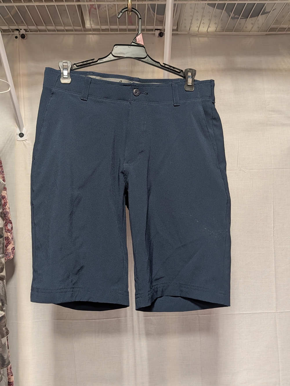 Ben Hogan Men's Navy Flat-Front Golf Shorts